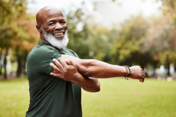 Mens Health African American Stretch